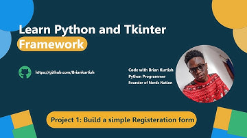 Tkinter Projects: Creating a Registration Form Part 2