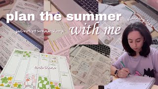 ✏️✨ PRODUCTIVE SUMMER PLANNING GUIDE | planning tips, summer slump recovery 2025