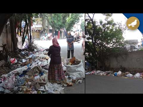 Garbage piles up at Ram kote road, Commuter faces trouble - SIASAT