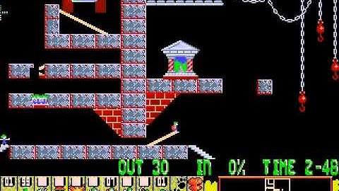 Oh No! More Lemmings - Havoc Level 2
