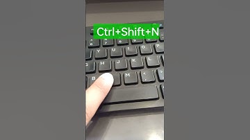 Shortcut key for create New Folder | How to create New Folder #shorts #youtubeshorts #ytshorts