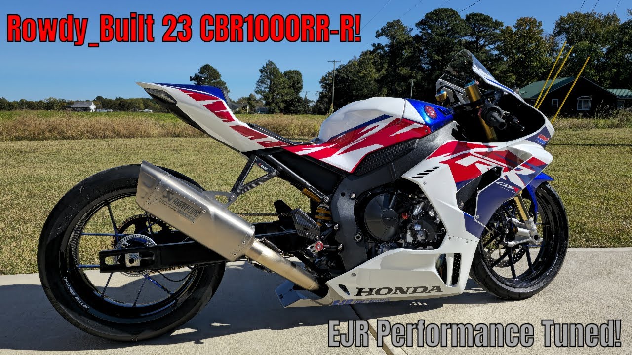 Day 2 Testing Rowdy_Built 2023 CBR 1000RR-R! - YouTube