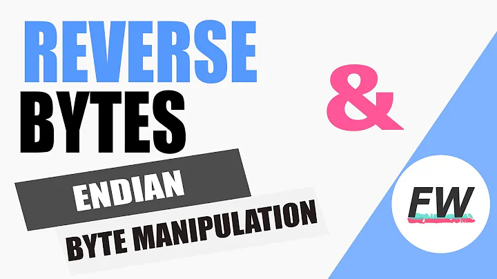 Reverse Bytes - Big Endian Little Endian conversion - Bit Manipulation Firmware Interview