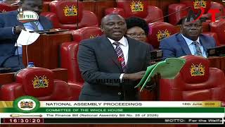 "Drama in Parliament! Ichung’wah Tells MPs: ‘Don’t Vote No Because of Gachagua!’"