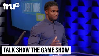 Talk Show The Game Show  Lightning Round Reggie Bush Vs Fortune Feimster  Trutv