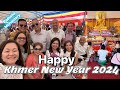 Khmer thai lao new year at paduma monastery wat fontana part1 28april2024