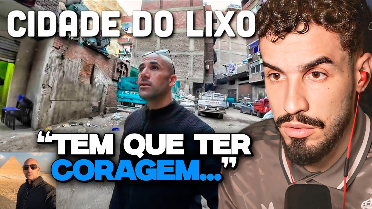 SOZINHO DENTRO DE UMA FAVELA NO EGITO! | REACT NÔMADE RAIZ
