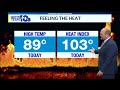 Chris' Wednesday noon forecast
