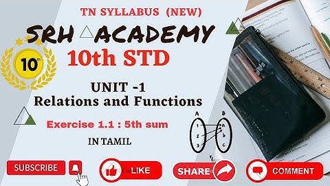 10th Maths ||`TN Syllabus