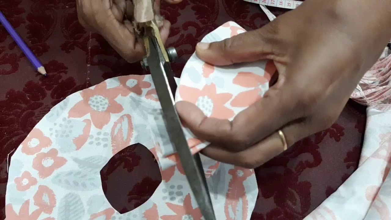 Double Layere Bell Sleeve Cutting Very Easy Method Tutorial