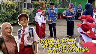 Anterin Anak Pertama Kali Masuk SD Mengikuti Kegiatan MPLS | Parenting