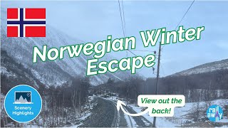 Trondheim to Oslo by train: a winter escape across Norway - Scenery Showcase