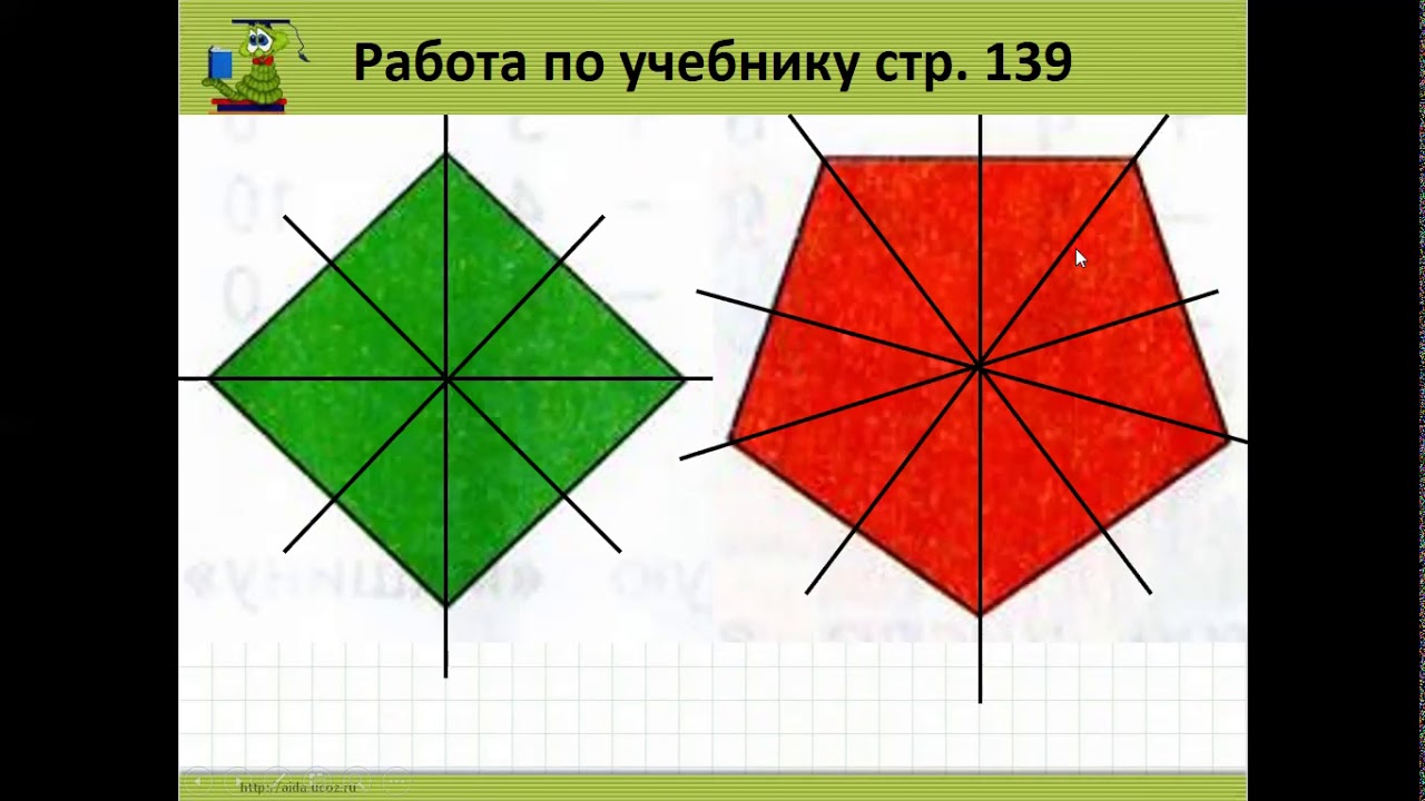 Оси симметрии - YouTube