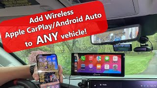 Carpuride W103 Pro, Add Apple CarPlay or Android Auto to ANY Vehicle on the Road!