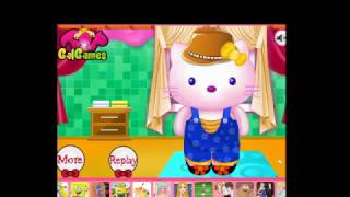 Hello Kitty Stylish Spa Makeover Cute Dress Up Games For Kids