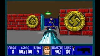 Wolfenstein 3D (E6M8) (100%)