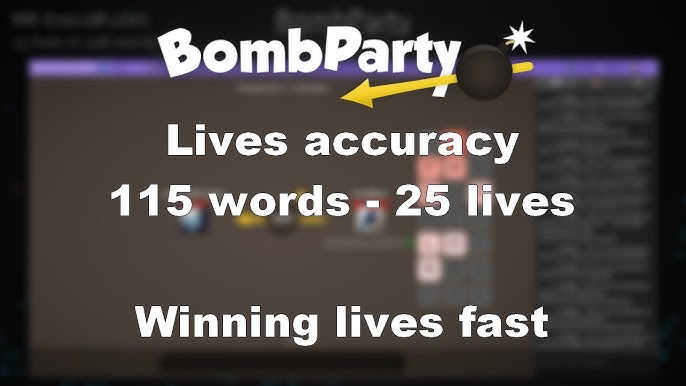 Improve your BombParty skills with bombparty-word-picker