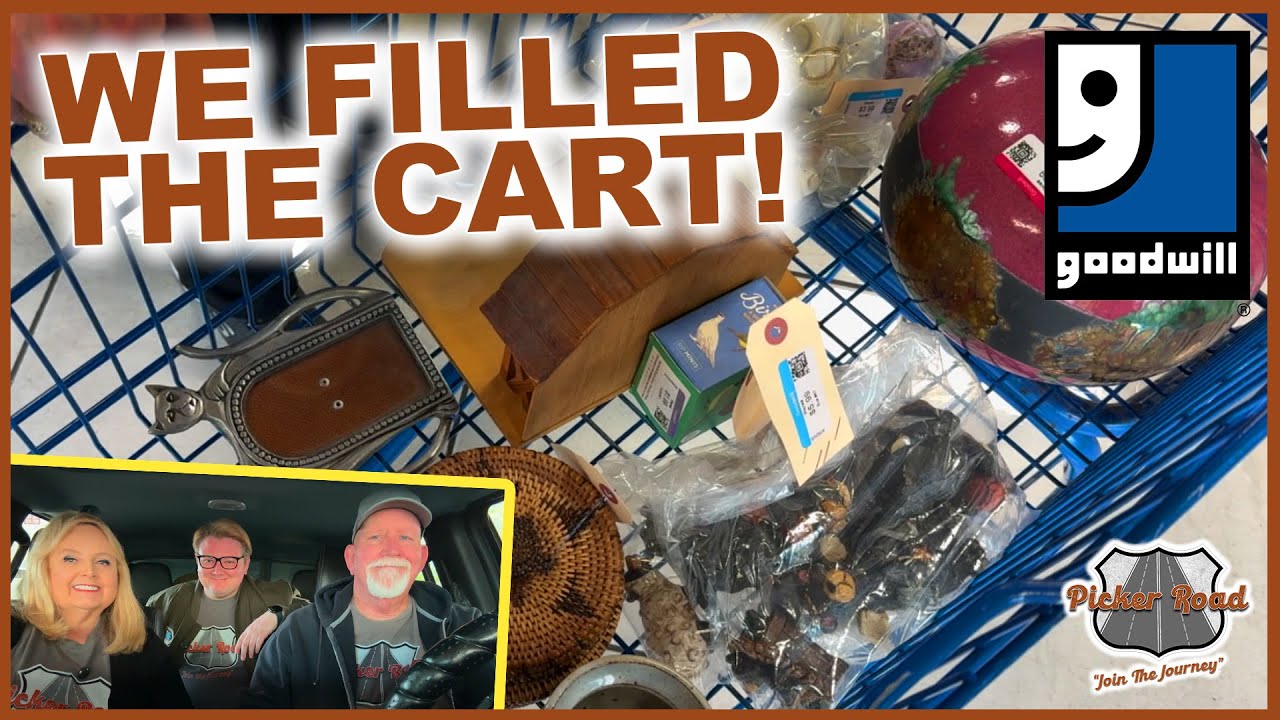 WE FILLED THE CART! GOODWILL THRIFTING IN VEGAS! Join the Journey on Picker Road!