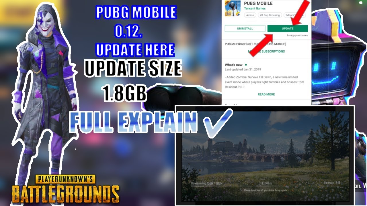 Pubg New Update Size | Pubg Mobile Hack On Tencent Gaming Buddy - 