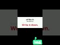 ":इसे लिख लो " को इंग्लिश में कैसे बोलेंगे #viral #class #examskill #trending #education
