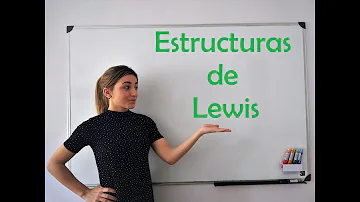 ¿Cuál es la estructura de Lewis?