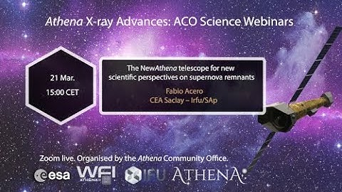 Athena X-ray Advances: ACO Science Webinars. Fabio Acero (21/03/2024).