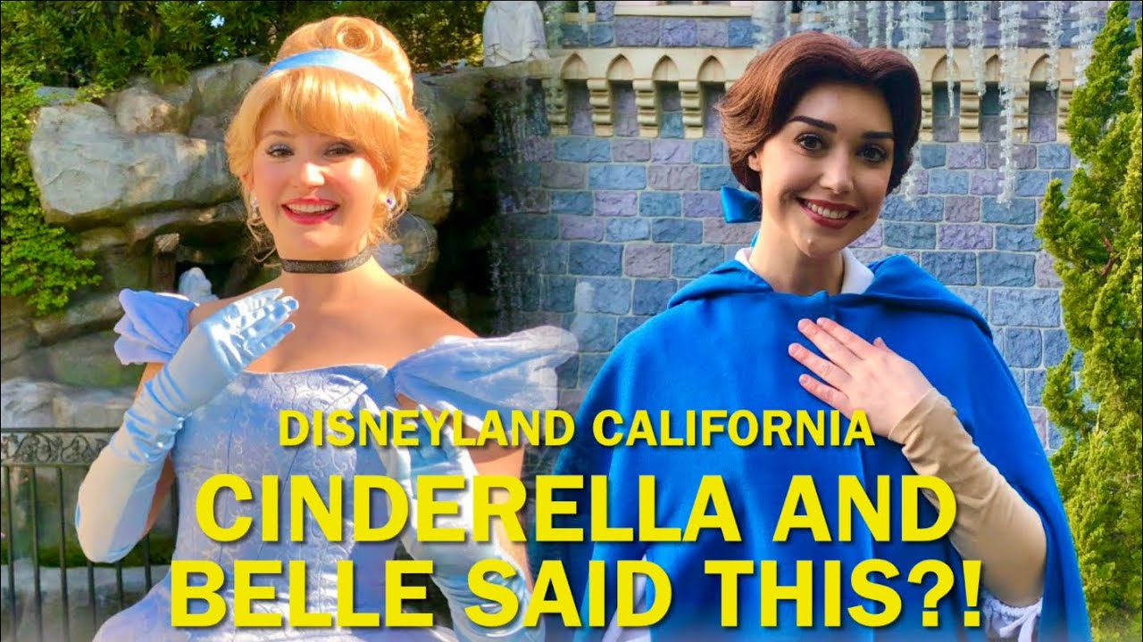 Cinderella and Belle Want to Do THIS With All of the Disney Princesses ...