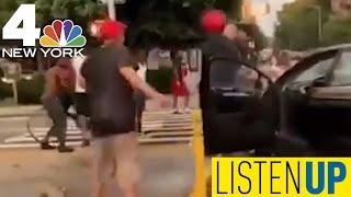 Videos of NYPD Officers Getting Doused In Water Spark Outrage | Listen Up July 23