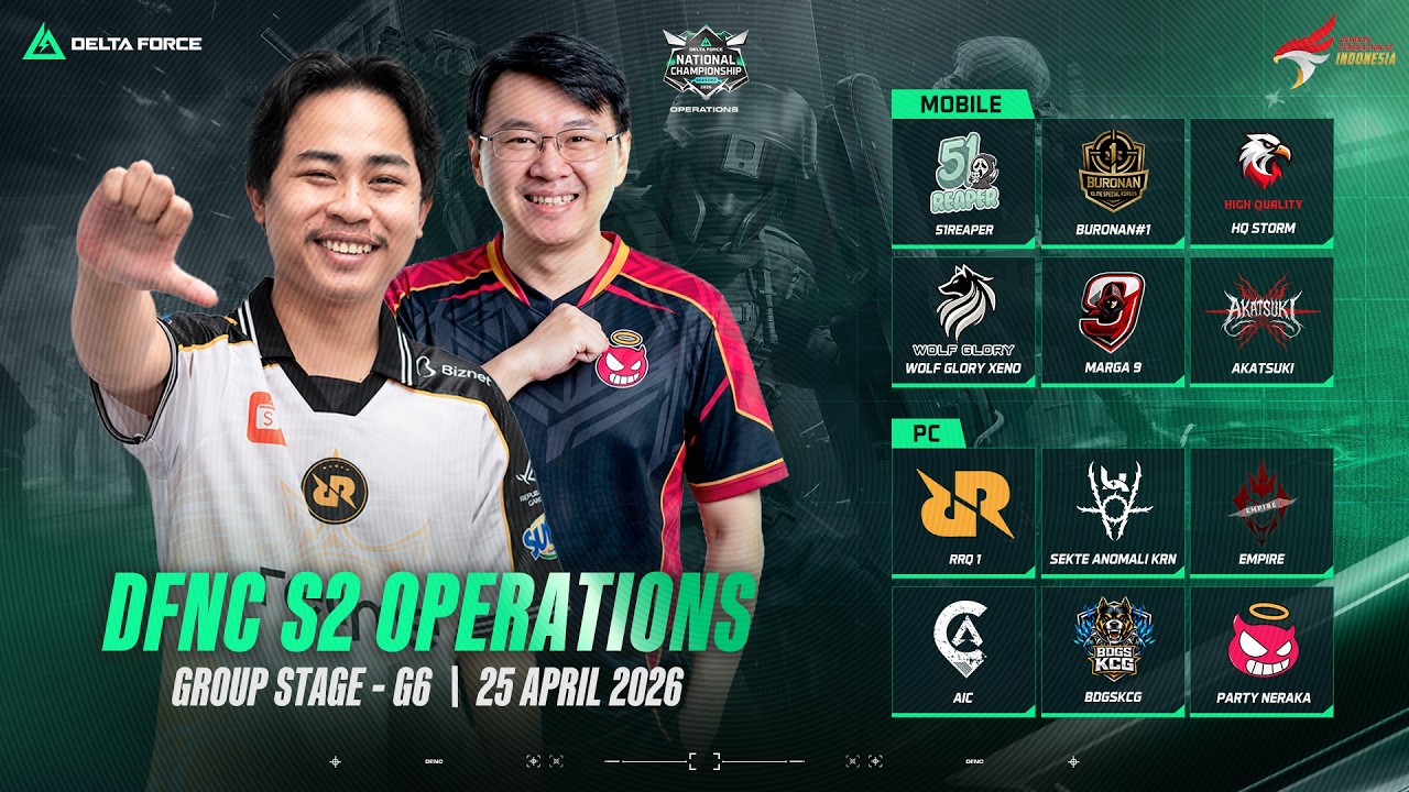 Delta Force National Championship Season 2 - Operations | Group Stage ...