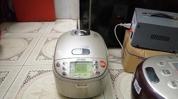 Kiểm tra nồi có xì hơi không | Zojirushi NP-JE10 áp suất 1 lít | Dũng Nhật Bãi I 0985851342