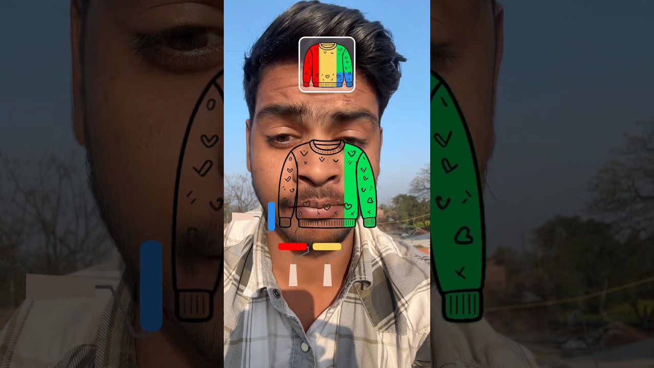 Colour run challenge 🎮🥶 