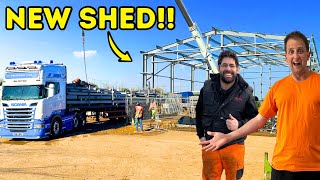 COLLECTING SHAUN’S NEW WORKSHOP | MY SCANIA INSPECTION | #truckertim