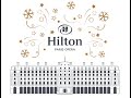 Hilton paris opera celebrates the end of the year