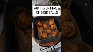 Make EASY Air Fried Mac and Cheese Bites if you have leftover mac and cheese