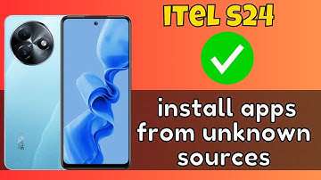 How to Allow install unknown apps  itel S24 || install apps from unknown sources