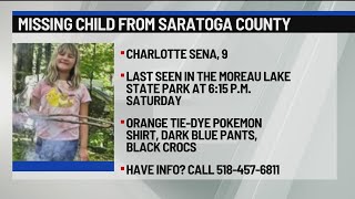 Multiple agencies searching for missing child in Saratoga County