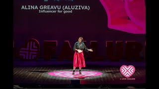 Eram în metrou și plângeam… | Aluziva (Alina Greavu) | I LOVE FAILURE 2023 - EDUCATION Conference