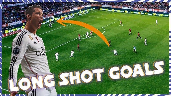 Cristiano Ronaldo Long Shot Goal GIF