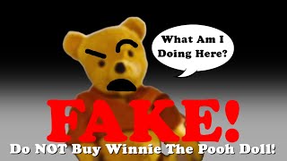 Disney Winnie The Pooh Doll Recall Commercial Fake