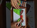 Easy landscape painting #viral #drawing #easylearning #art 
