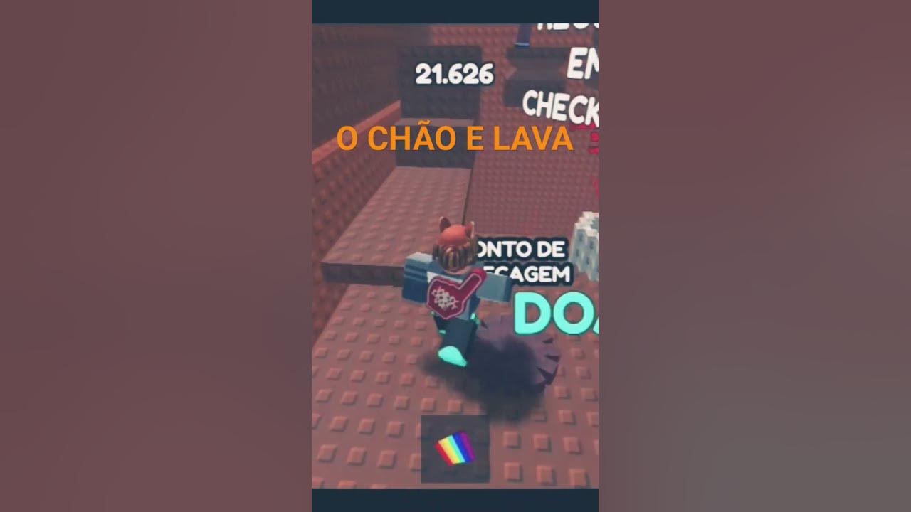 ROBLOX O CHÃO É LAVA - CAIU MORREU - FOMOS MT BEM - TOTOY GAMES @NEWxXx  Games #roblox