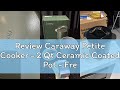 Review Caraway Petite Cooker - 2 Qt Ceramic Coated Pot - Free From Forever Chemicals - Perfect for R