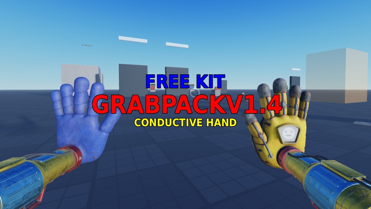 Grabpack Hand Scanner GRABPACK V1.4 // CONDUCTIVE HAND // ROBLOX STUDIO (FREE KIT) - YouTube
