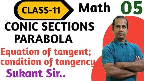 Conic sections part-5#11thmaths #11class #class-Xi#parabola #conicsections #maths