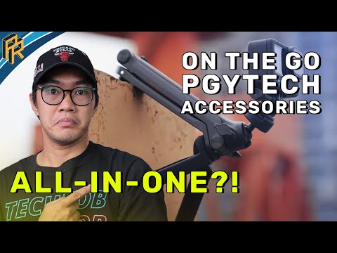PGYTECH OneGo Solo, Case Mini, MantisPod Z: Solid on-the-go Vlogging Accessories!