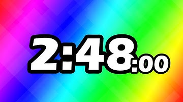 2 Minutes and 48 Second TIMER Countdown