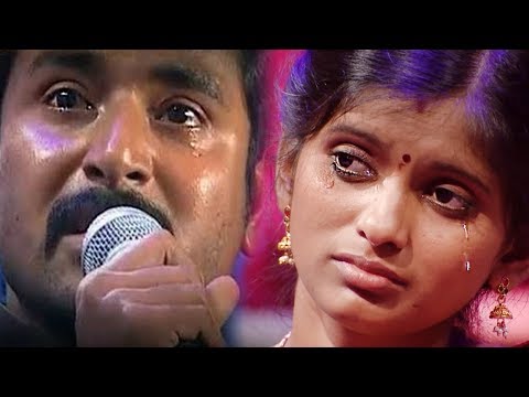 கண்ணீர்விட்டு அழுத சிவகார்த்திகேயன் - ராஜலட்சுமி senthil ganesh rajalakshmi sivakarthikeyan