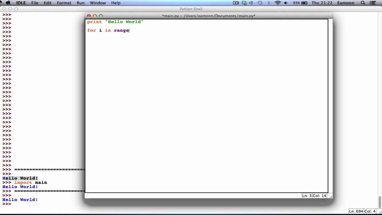 Python 2.7.2 Programming Tutorial #5: Modules! - YouTube