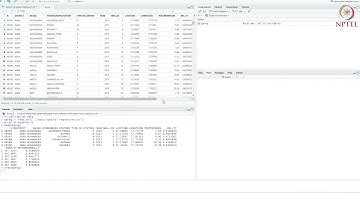 Spatial linear regression in R - I
