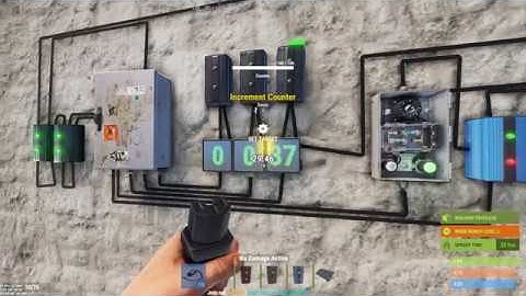 Updated - Rust Electricity - Real Time Clock HH:MM:SS